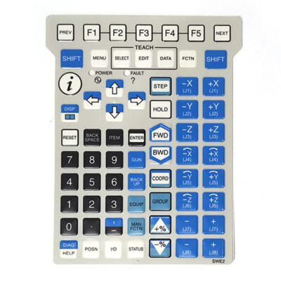 1PC For Teach Pendant Keyboard Keysheet SWE2 Membrane Keypad