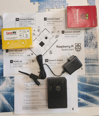 Raspberry Pi 3 B+ Plus, Starter Kit, Canakit 2.5A Adapter, Case, Python. Choose