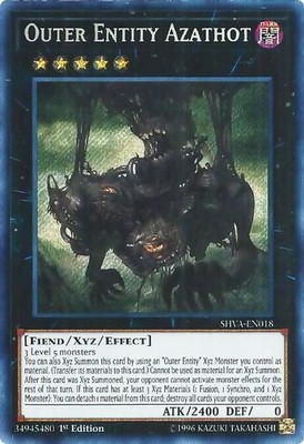Outer Entity Azathot Secret Rare Shadows in Valhalla SHVA-EN018 NM