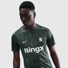 Image of Chelsea Nike Pre Match Top - Green