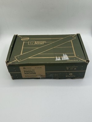Kiwi Co Eureka Crate Pinball Machine Moving 3D Puzzles  STEM Engineering