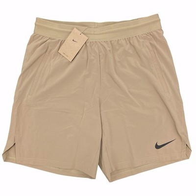Nike Men's Dri-FIT Flex Vent 8'' Training Shorts Standard Fit Brown DM5950-247