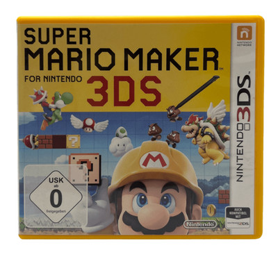 Super Mario Maker - Nintendo 3Ds