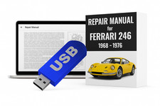 Repair Manual for Ferrari 246 (1968-1976)