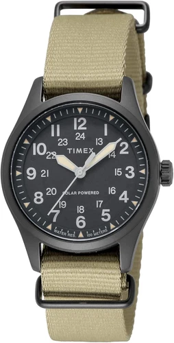 TIMEX Watch Expedition Field Post Solar 36mm TW2V00400 Men's Tan