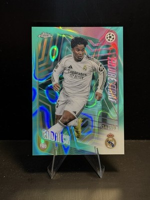 Topps Chrome UCC 2025 / 26 Endrick Future Stars Numbered /199 Blue Real Madrid