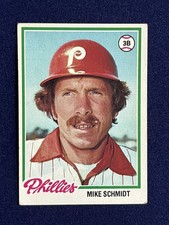 Mike Schmidt - 1978 Topps - #360 Philadelphia Phillies Hall of Fame HOF