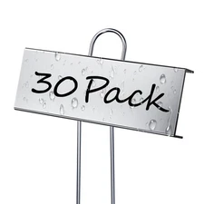 30 Pack Metal Plant Labels for Outdoor Garden Waterproof Plant Markers, Label...