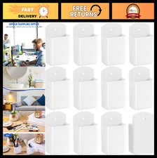 12 Pcs Remote Control Holder Wall Mount - Self Adhesive TV Organizer  Storage f