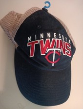 Minnesota Twins NBL Trucker Hat SnapBack Baseball Cap One Sz  Fan Favorite 