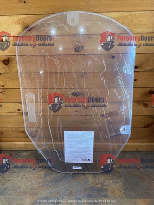 #ad 1 2quot; John Deere Large G Forestry Skid Steer Door Polycarbonate Lexan Mulcher $796.00