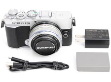 Olympus PEN E-P7 20.3MP Micro Four Thirds Mirrorless Camera 17mm F/2.8 Lens