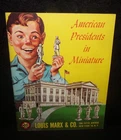 Marx Presidents Booklet, ca.1955, FREE SHIPPING