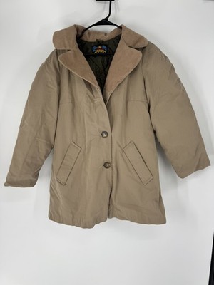 VTG 60'S EDDIE BAUER BLIZZARD PROOF DOWN SHEARLING COLLAR COAT (NO SIZE TAG)