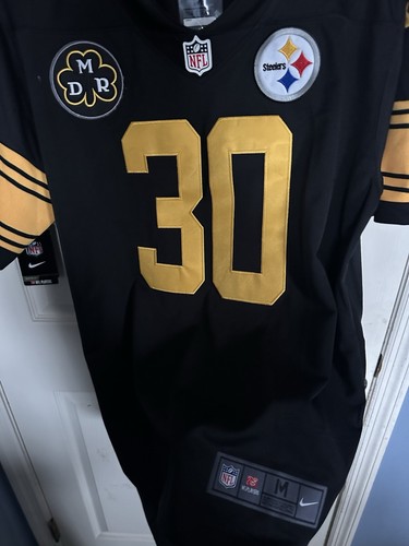 M / L Nike NFL Pittsburgh Steelers James Connor #30 Authentic Jersey W DMR Patch - Picture 2 of 6