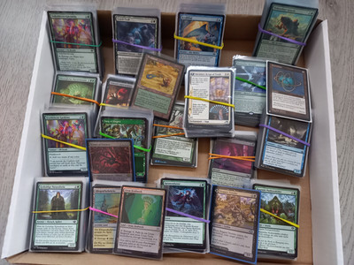 Sammlungsauflösung, 100 Magic Karten, unterschiedl. Sets, sleeved, guter Zustand