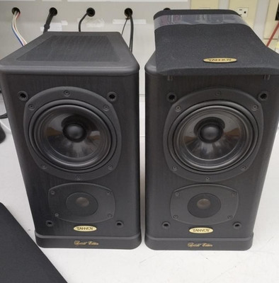 Tannoy 631SE Lautsprecher Paar schwarze Esche passiver Typ Audio Verstärker...