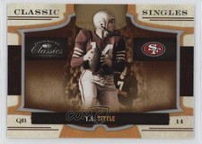 2009 Donruss Classics Classic Singles Silver 7/250 YA Tittle #30 HOF 17pt