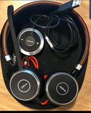 Jabra Evolve 40 Wired Stereo USB Headset HSC017 W Controller ENC010 QTY AVAILBLE