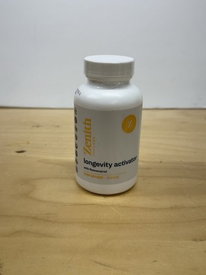 Zenith Labs Longevity Activator w/ Resveratrol 60 Capsules Supplement Pack of 1.