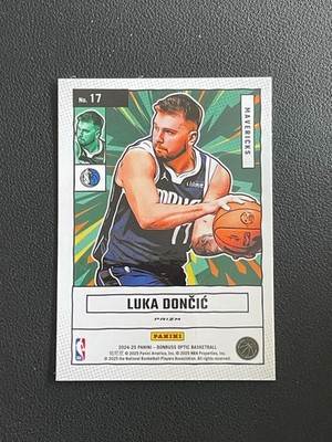 Luka Doncic 2024-25 Panini Donruss Optic Net Marvels Silver #17 | eBay