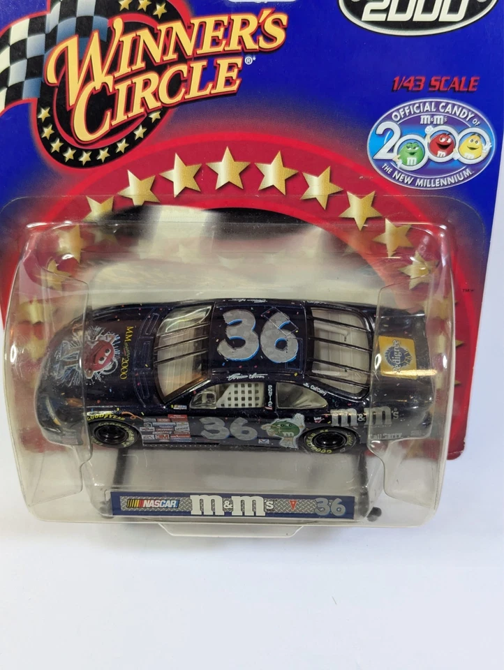 2000 Winners Circle 1:43 Ernie Irvan #36 M&M's Millennium Pontiac Grand Prix - Image 2 of 4
