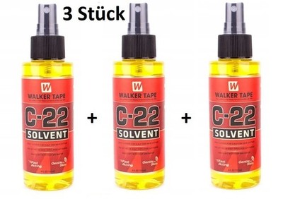 Remover Walker Tape Solvent C-22 LACE TAPE AND SOFT BONDS REMOVER 118ml, 3 Stück