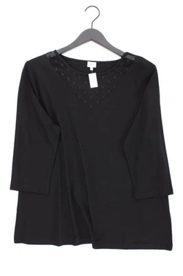 ⭐ VA Milano Classic Shirt für Damen Gr. 46, XL neuwertig 3/4 Ärmel schwarz ⭐ - Bild 1 von 4