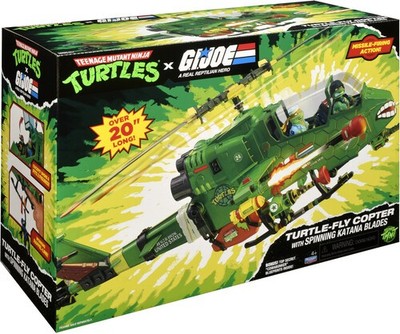 TMNT x GI Joe - Turtle-Fly Copter [New Toy] Action Figure