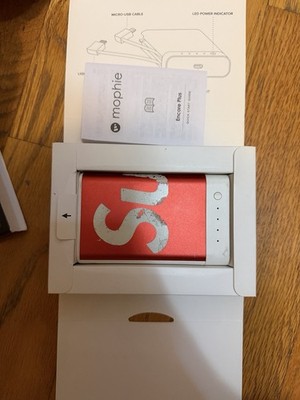 Supreme X Mophie Encore Plus 10k Power Bank Red | eBay