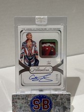 2024 Panini Flawless WWE #SP-CRD Cody Rhodes Signature Patch Silver #/25