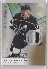 2019 SP Game Used Gold Spectrum Premium Materials 17/65 Nikolai Prokhorkin g8v