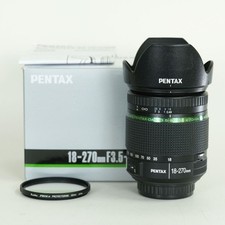 condizione con filtro con note PENTAX smc PENTAX DA 18 270mmF3.5 6.3ED SDM PE