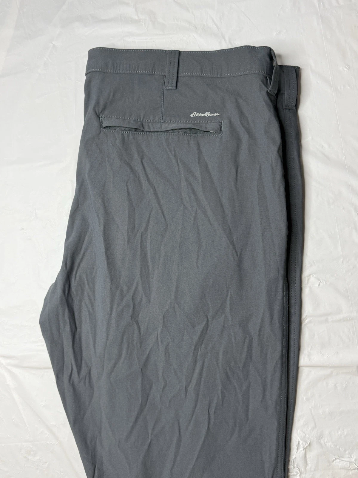 Eddie Bauer Men’s Gray Performance Stretch Pants 42x30 Hiking Travel