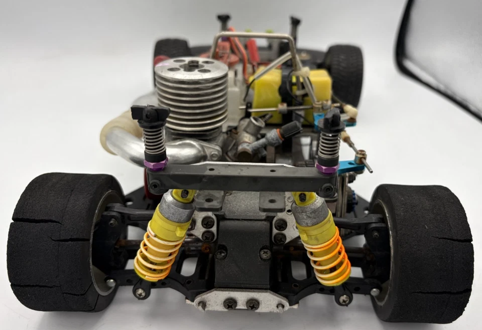 For Parts Kyosho Motor Auto Pure Ten 4WD Chassis Oldtimer Selten - Bild 4 von 4