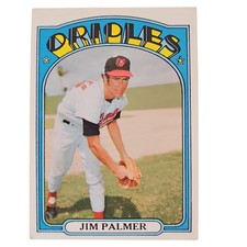 1972 Topps Jim Palmer #270 HOF Baltimore Orioles Baseball Cards