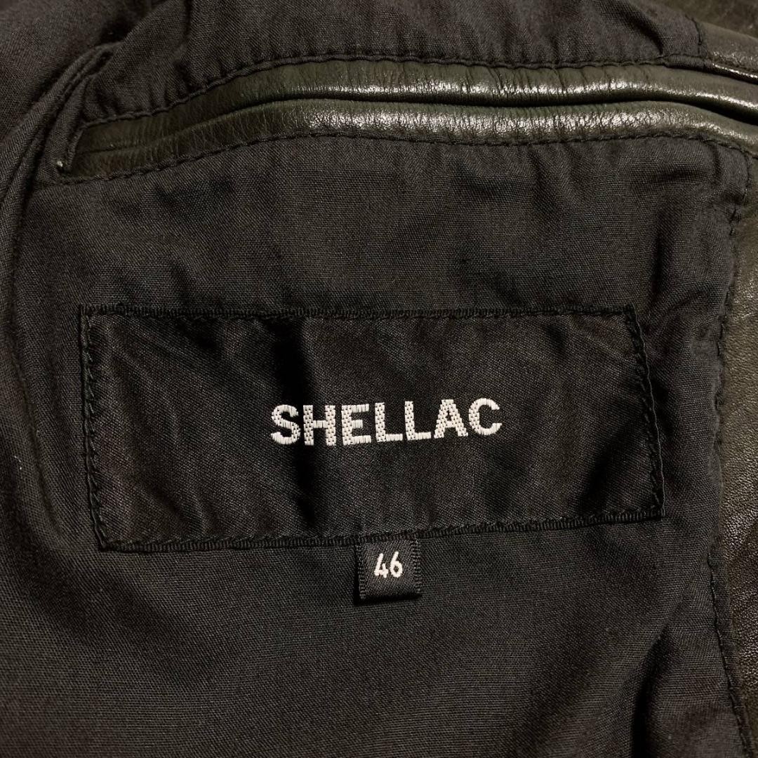 Shellac Leather Jacket Black Coat - image 8
