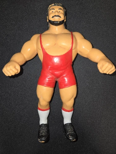 Vintage LJN Titan Sports Ted Arcidi 1987 8" Wrestling Action Figure WWE WWF