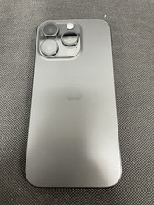 iPhone 15 Pro Back Housing Replacement with Small Parts OEM - Black - Grade A