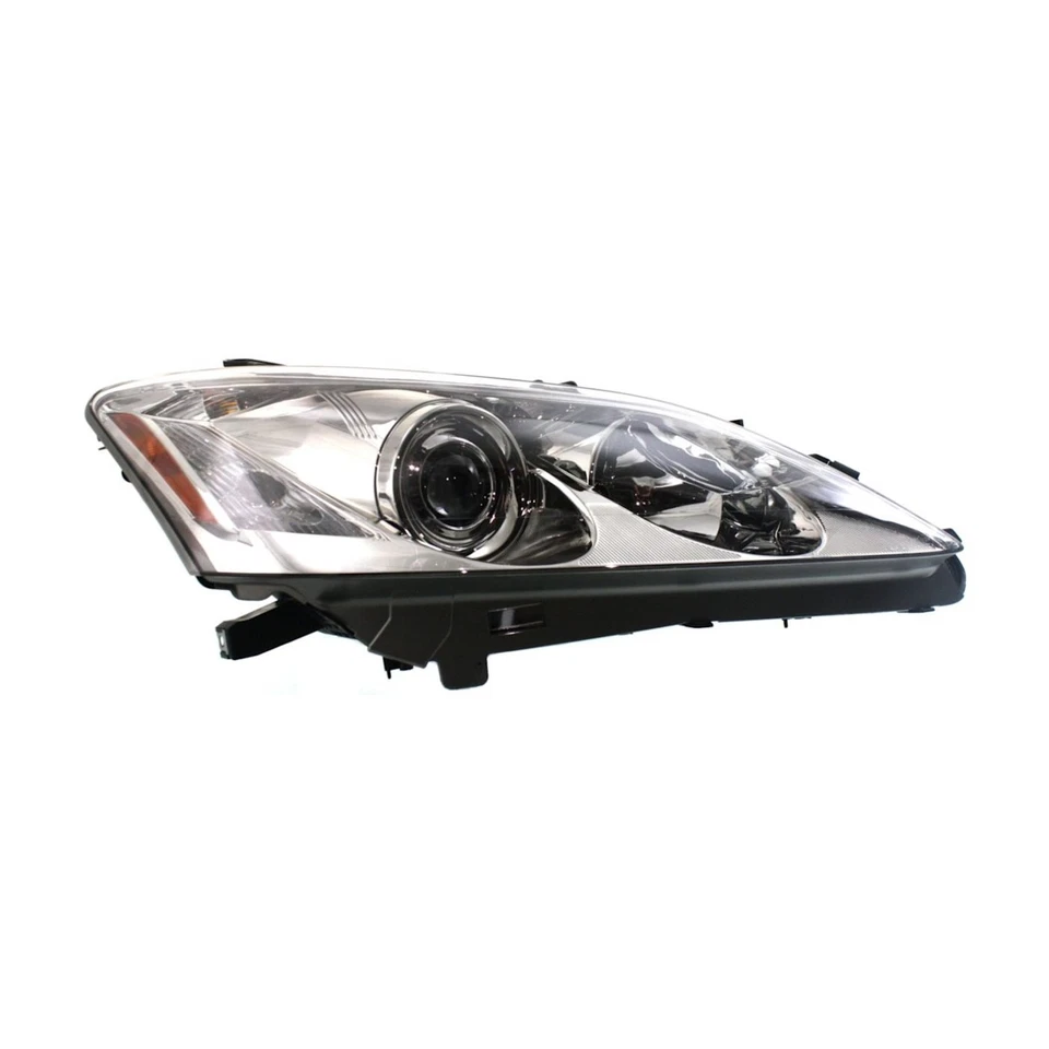 Halogen Headlight Assembly Set of 2 For 2007-2009 Lexus ES350 Base Clear Lens - Image 3 of 4