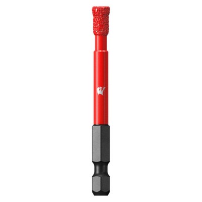 Diablo Tools Diamond Grit Hole Saw - 1/4in., Continuous Rim, Integrated Wax