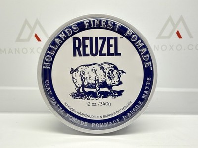Reuzel Clay Matte Pomade - Men's Concentrated Wax Formula With Natural