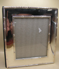 Vintage Silver Coloured Photo Frame With Album Folder - Unusual