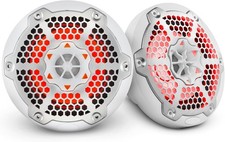 DS18 NXL-6M/WH 6.5 2-WAY COAXIAL MARINE SPEAKERS WHITE w/ RGB LED LIGHTS 4