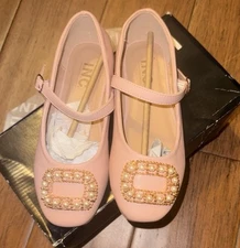 Inc International Concepts Big Girls Evie Flats 1 M  New In Box