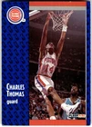 1991 Fleer Basketball Charles Thomas #281