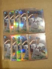 2016 Bowman Chrome Nolan Ryan Insert MLB Draft History (10 Card Lot ) NY Mets