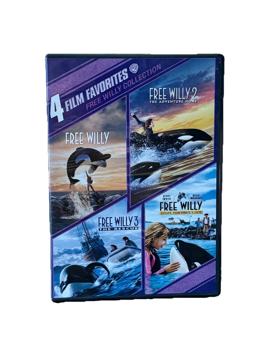 Free Willy Film Favorites DVD Collection Family Adventure Whale