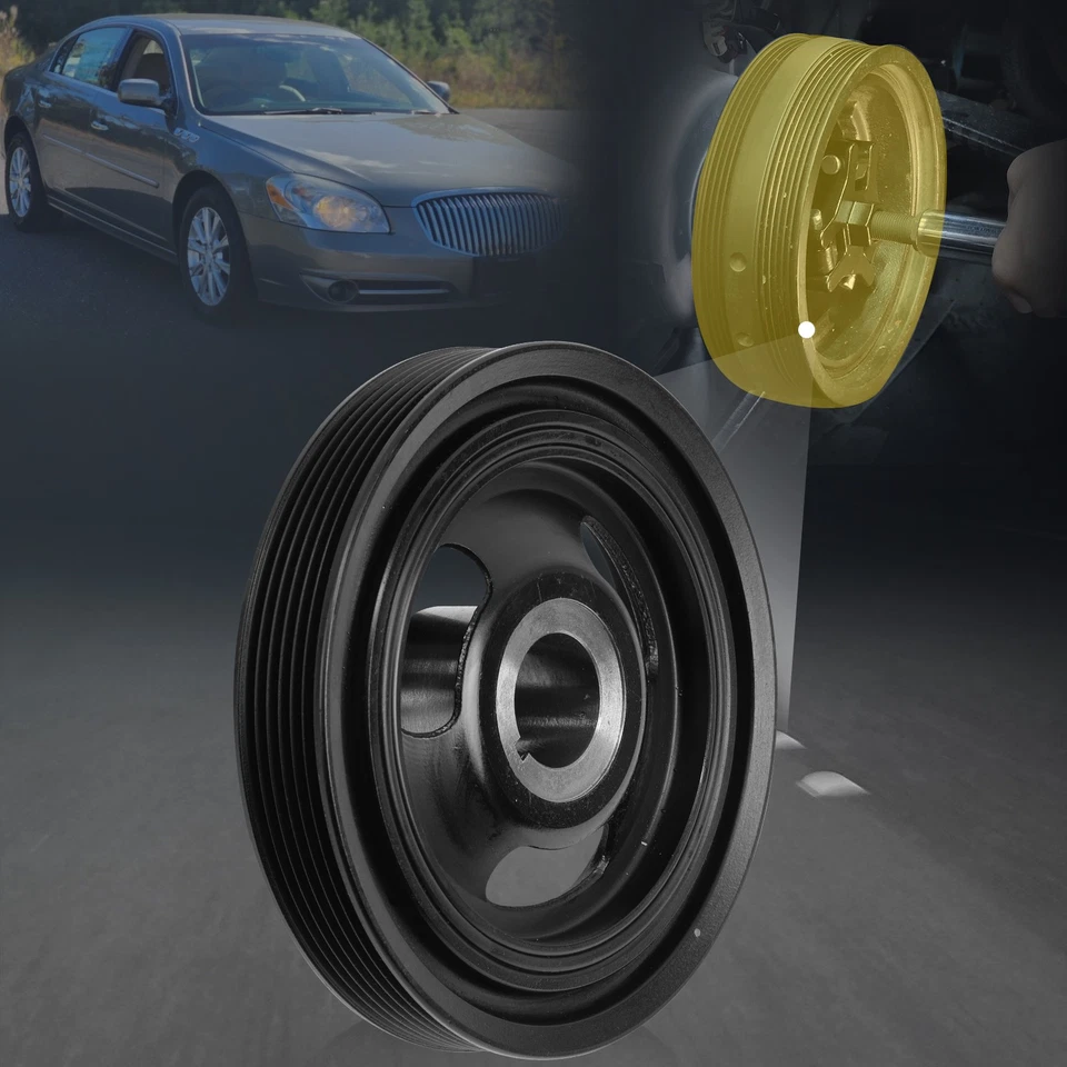 Engine Harmonic Balancer for Buick Lucerne Chevrolet Equinox Pontiac 12621646 - Image 3 of 4