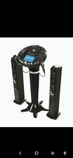 The Singing Machine iSM-1028. This is a pedestal CD G karaoke System
